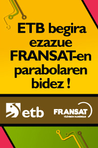 ETB1 telebista satelite bidez ETB1 telebista satelite bidez